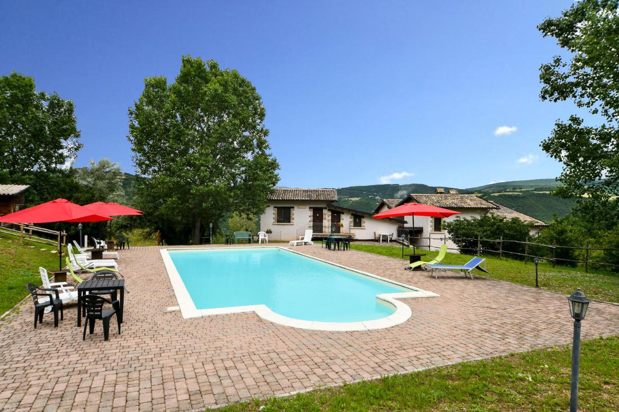 Agriturismo Valle Tezze Cascia Exteriör bild